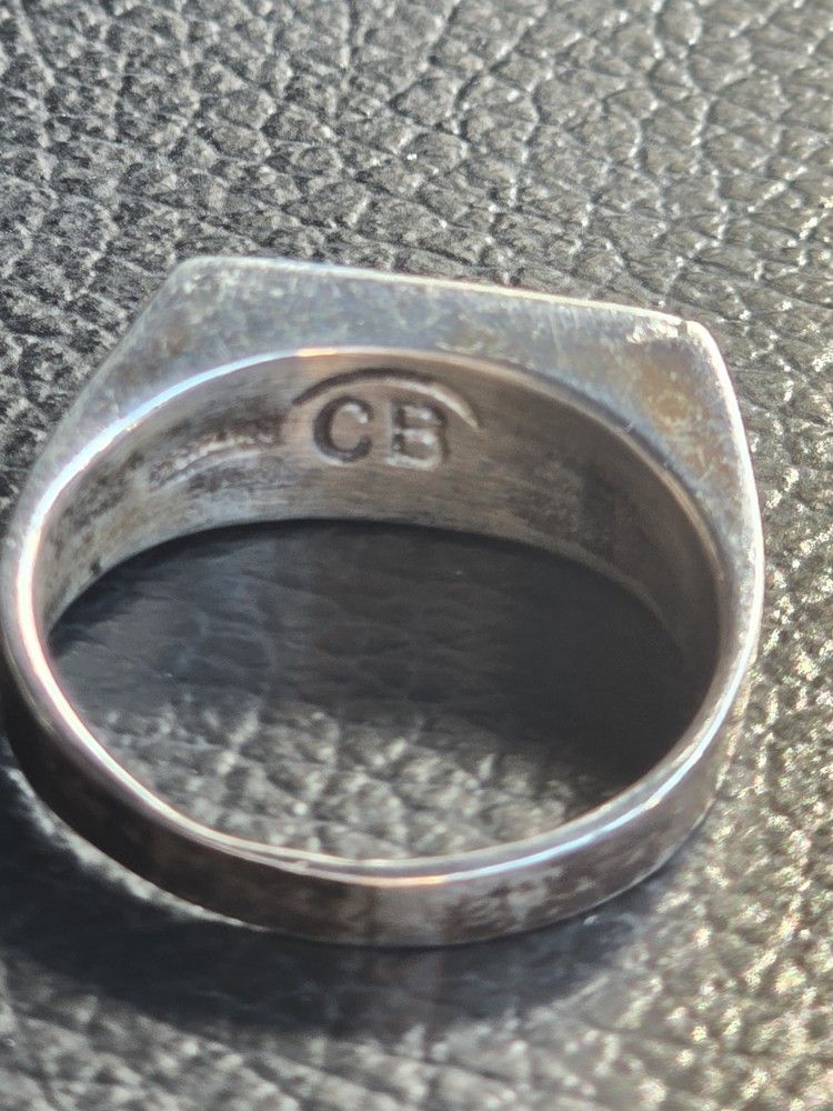 Sterling Silver Handmade Charlie Bowie
Navajo Ring 