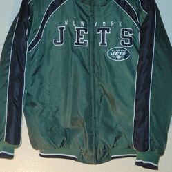 Vintage New York Jets Bomber Jacket 