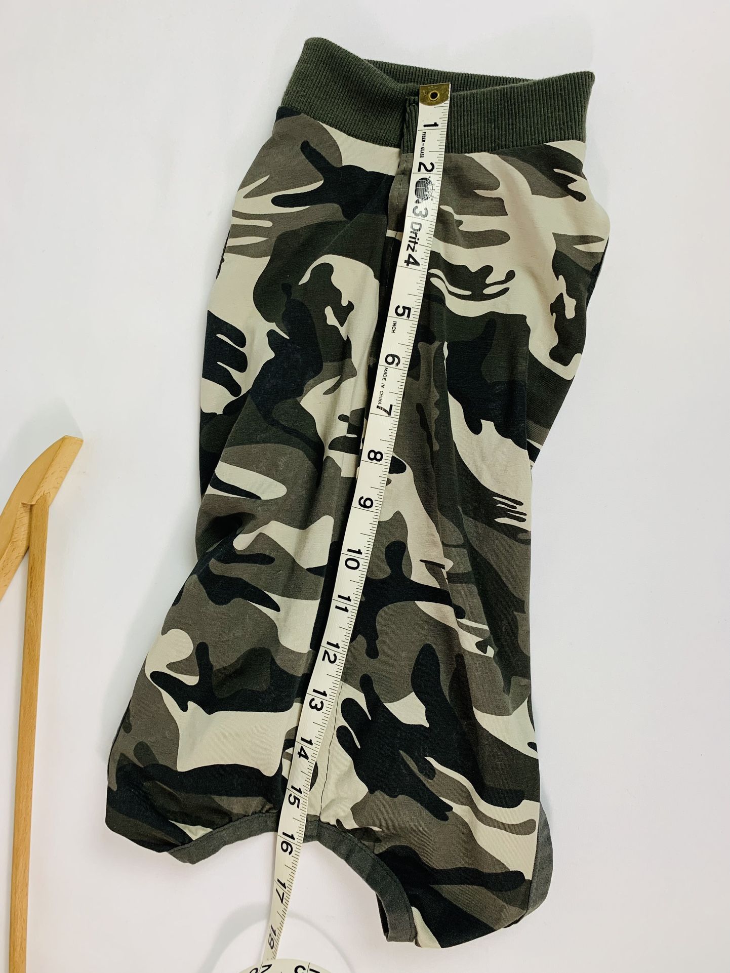 CAMO DOG OR CAT BODYSUIT SURGERY SPAY SUIT PROTECTION ONESIE 