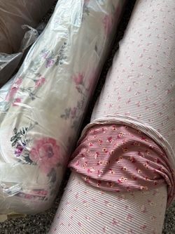FABRIC rolls ! Priced to sell