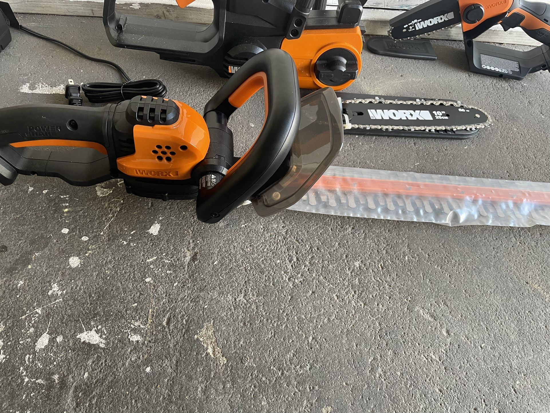 Pruning Saw,10" Cordless Chainsaw Combo KitOBO