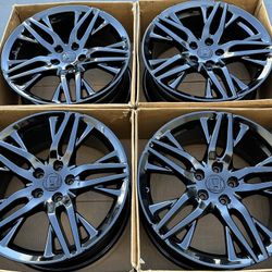 19” Honda Accord factory wheels rims gloss black new
