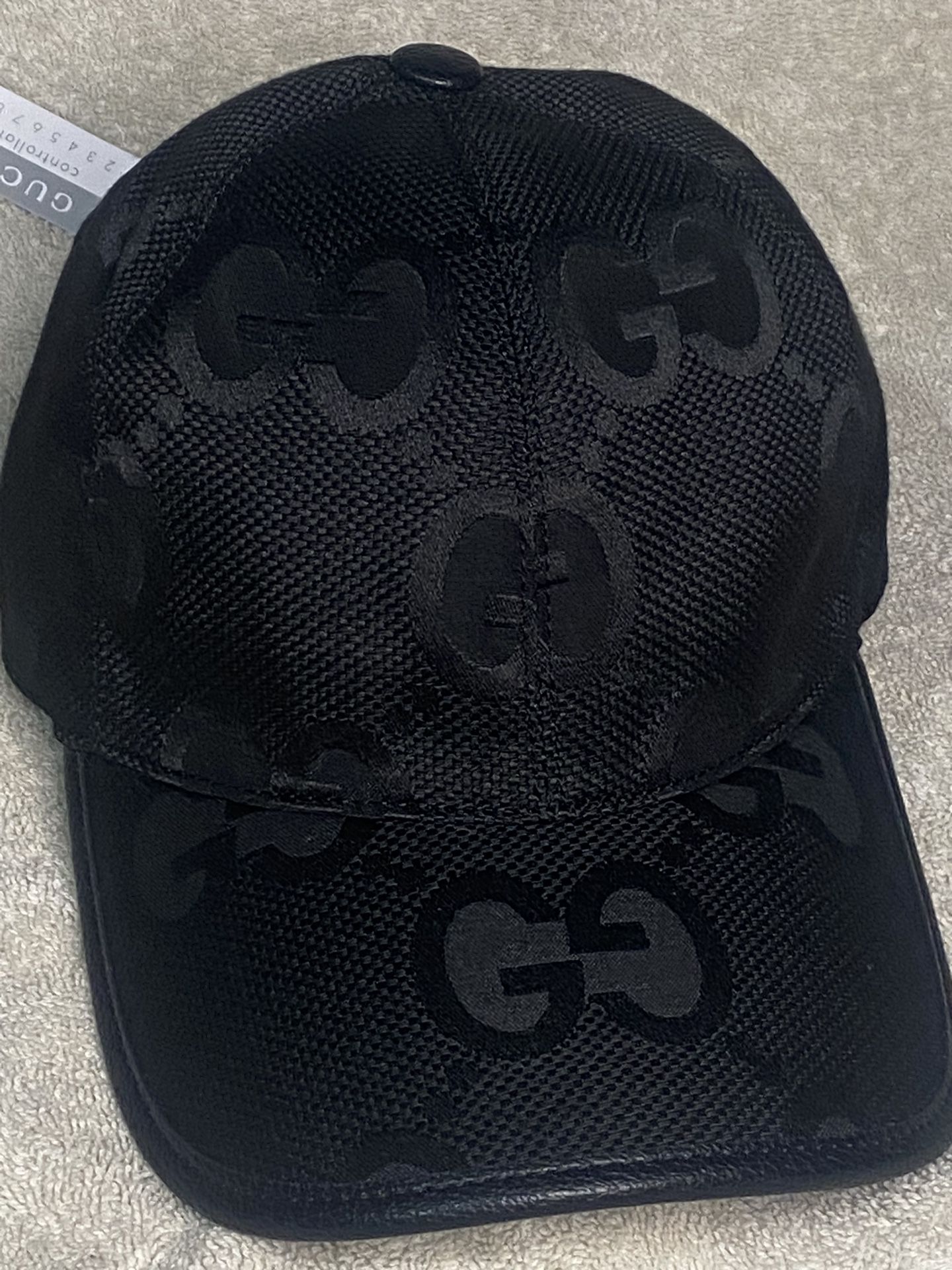 Authentic Gucci Jumbo GG Supreme Logo Baseball Hat