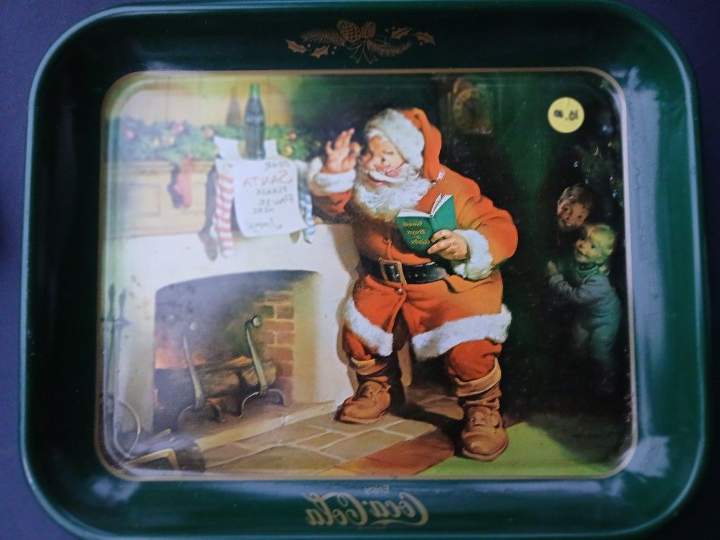 Coca Cola Metal Tray