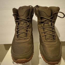 Fila Men's Chastizer Camo Boots Size 12 Pre-owned