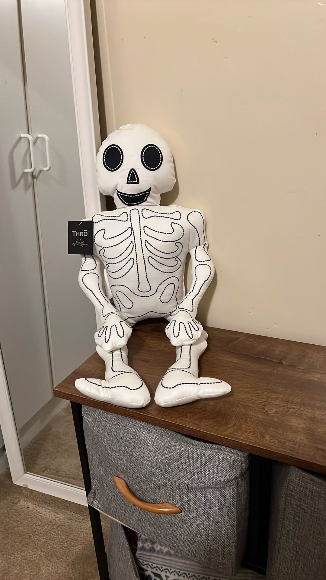 SKELETON PILLOW