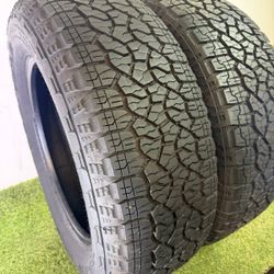 U854  275 60 20 115S   Goodyear TrailRunner AT  2 Used Tires 90% Life 