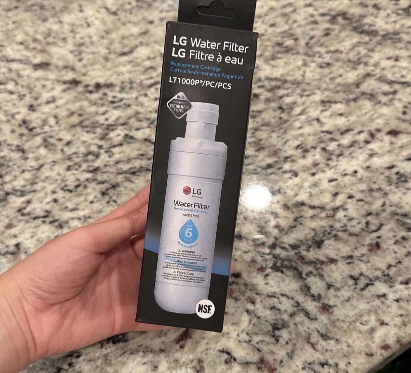 2 LG LT1000P Water Filter NSF Certified Brand New