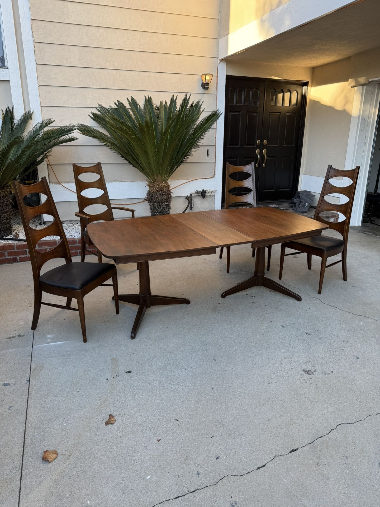 mid century dining set