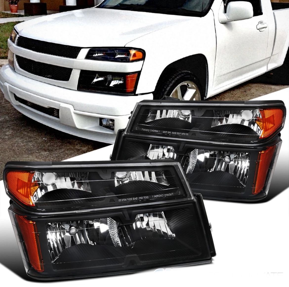 04-12 Chevy Colorado / GMC Canyon Headlights