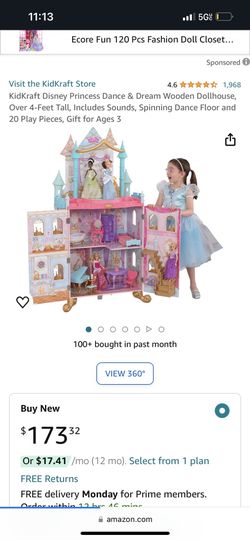 Little Girl Toy Castle
