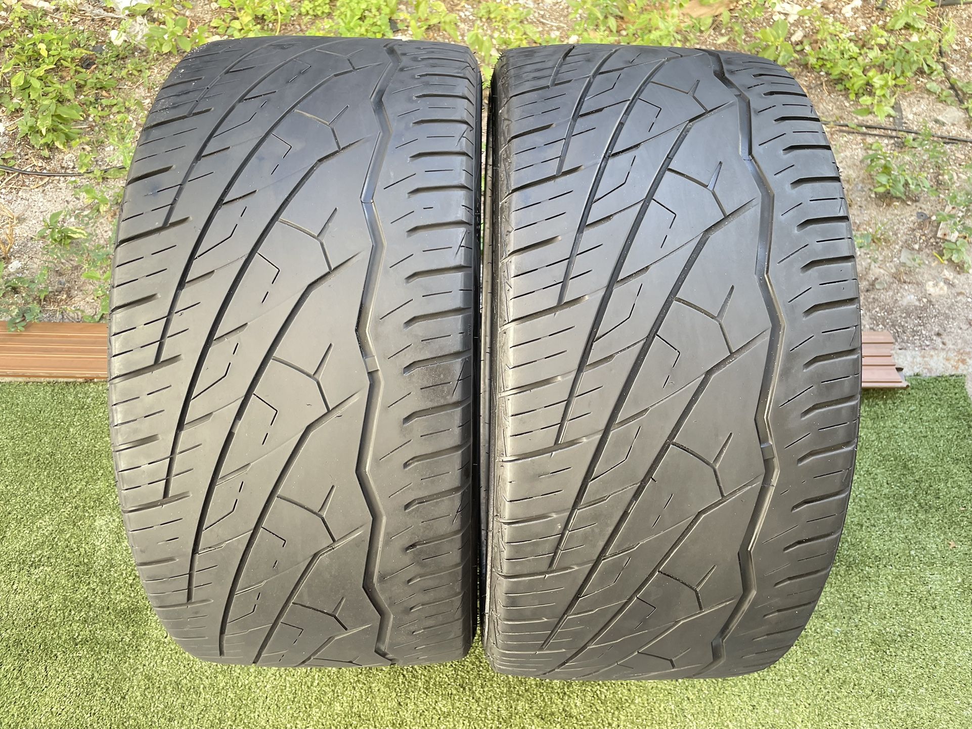 Tires 275/35/20 Power Venom two tires 50% left remaining good price