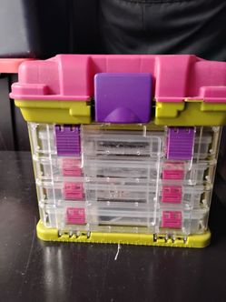 Portable Craft Storage Organizer with Drawers