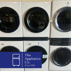 LG WashTower Stacked Washer and Electric Dryer Set