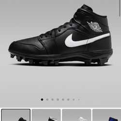 Size 12 Men Jordan Football Cleats, New $125 