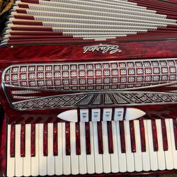 Vintage Glorich Piano Accordion, made in Italy, 1950s