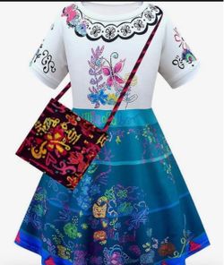 Halloween Girls Encanto costume 7/8