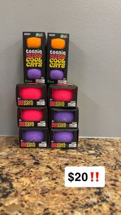 Nee Doh Cool Cats Squishy Toy