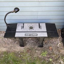 craftsman router table with light