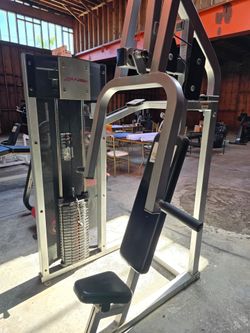 Life fitness chest press commercial gym equipment exercise weight machine