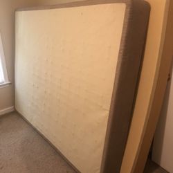 Foam Queen Mattress And Box spring 