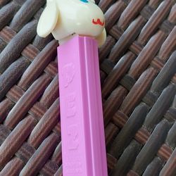 Vintage Sheep Lamb PEZ Candy Dispenser Purple Stem JUGOSLAVIA Yugoslavia
