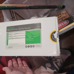 3- QSEE BNC HD COLOR SECURITY CAMERAS