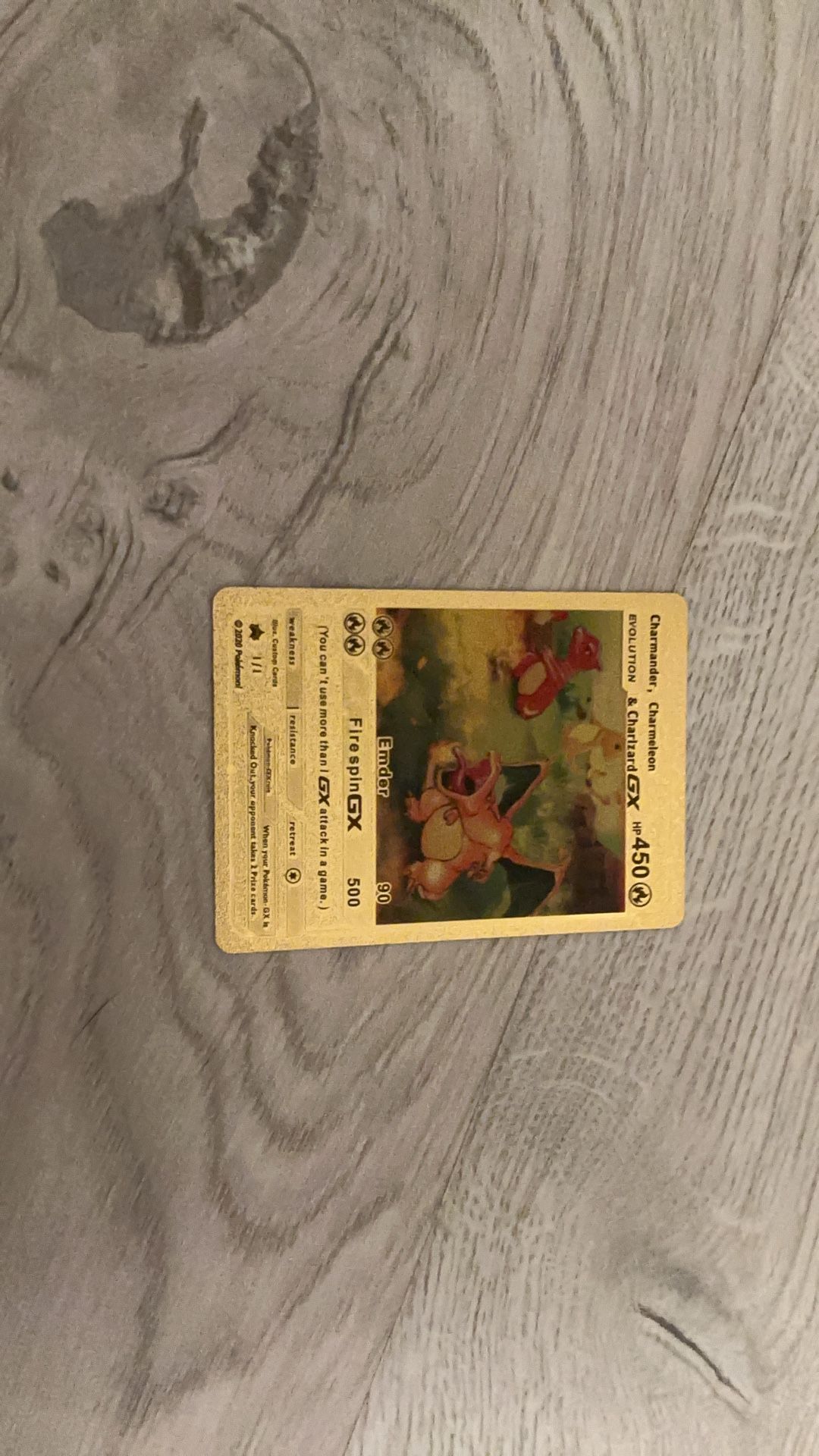 Charmander → Charmeleon →charizard GX Evolution Line