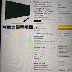 Privacy Fence Screen