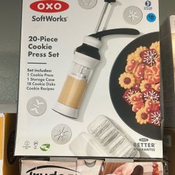 20 Pieces Cookie Press Set