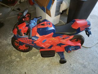 12 Volt Spiderman Motorcycle