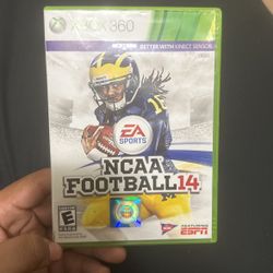 NCAA FOOTBALL 14 XBOX 360