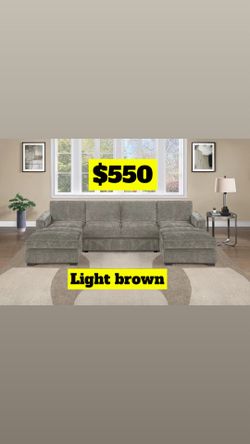 Double chaise sectional / brand new in box / please read description