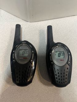 2 X Cobra MicroTalk PR 250 WX GMRS/FRS two way Radios