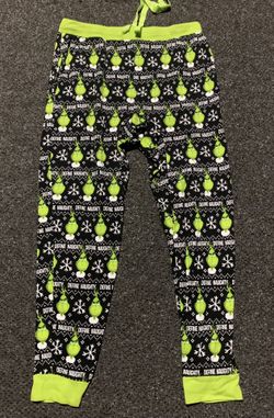 The Grinch mens size XL cotton Christmas pajama pants 