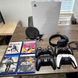 PlayStation 5 with 2TB of extra storage.