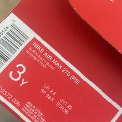 Kids Nike Air Max 270s 