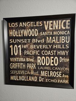 CA Roads print