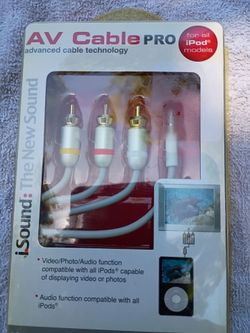 I sound the new sound AV cable PRD  new