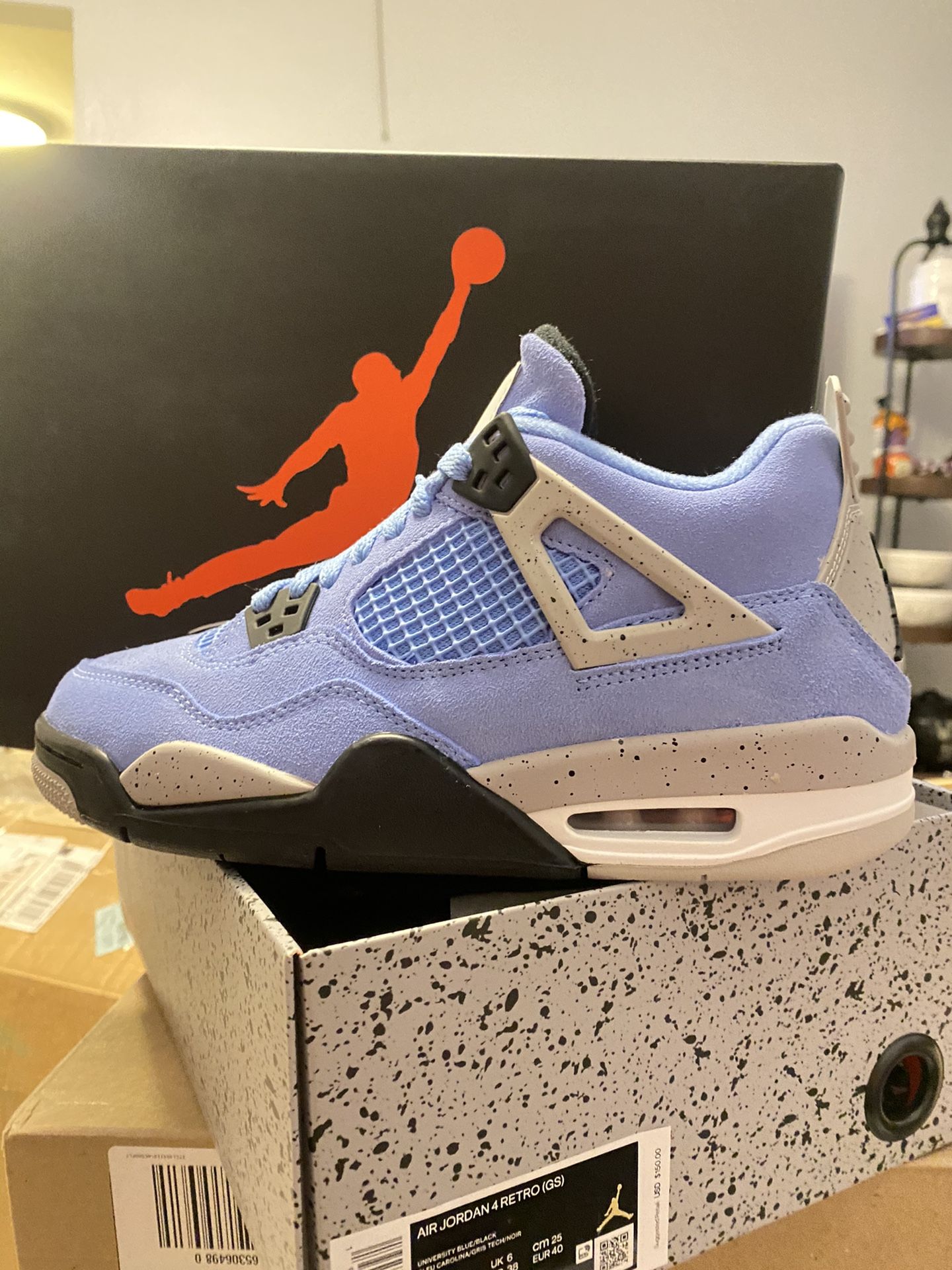 Nike Air Jordan 4 Retro 'University Blue