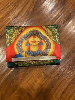 Wallet Silk and Leather
