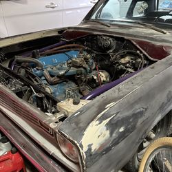 225 ci slant 6 1969 Plymouth engine & transmission