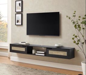 Floating tv stand