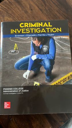 Criminal Investigation