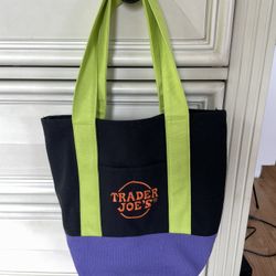 Trader Joes Limited Edition Halloween Small Tote Bag 