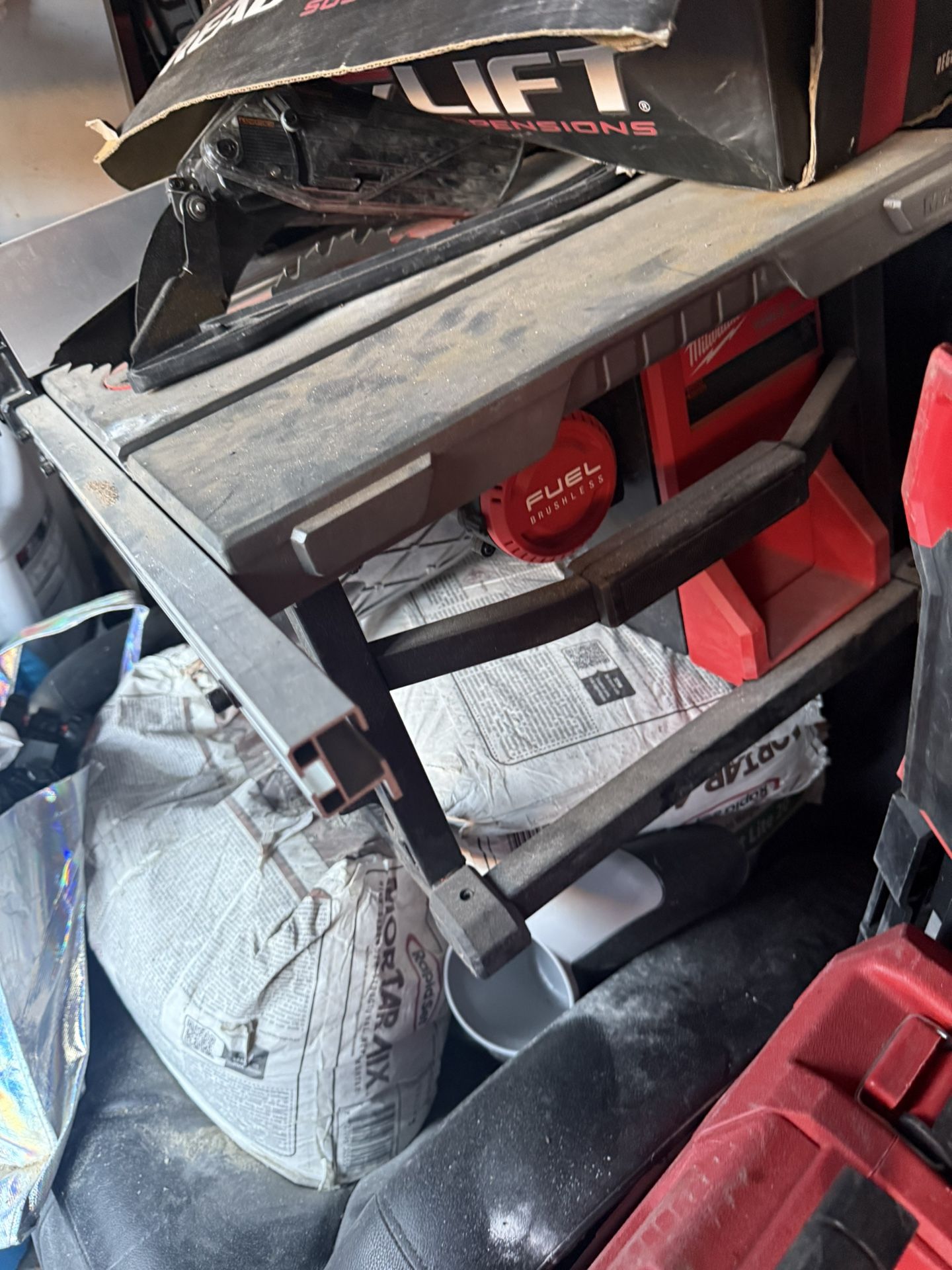 Milwaukee Table Saw Fuel