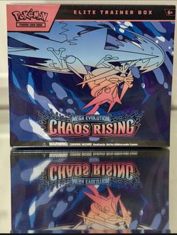 🔥 Pokémon Chaos Rising Elite Trainer Box ETB Sealed