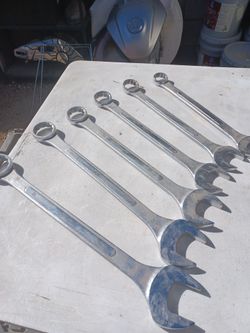 Large  end wrenches