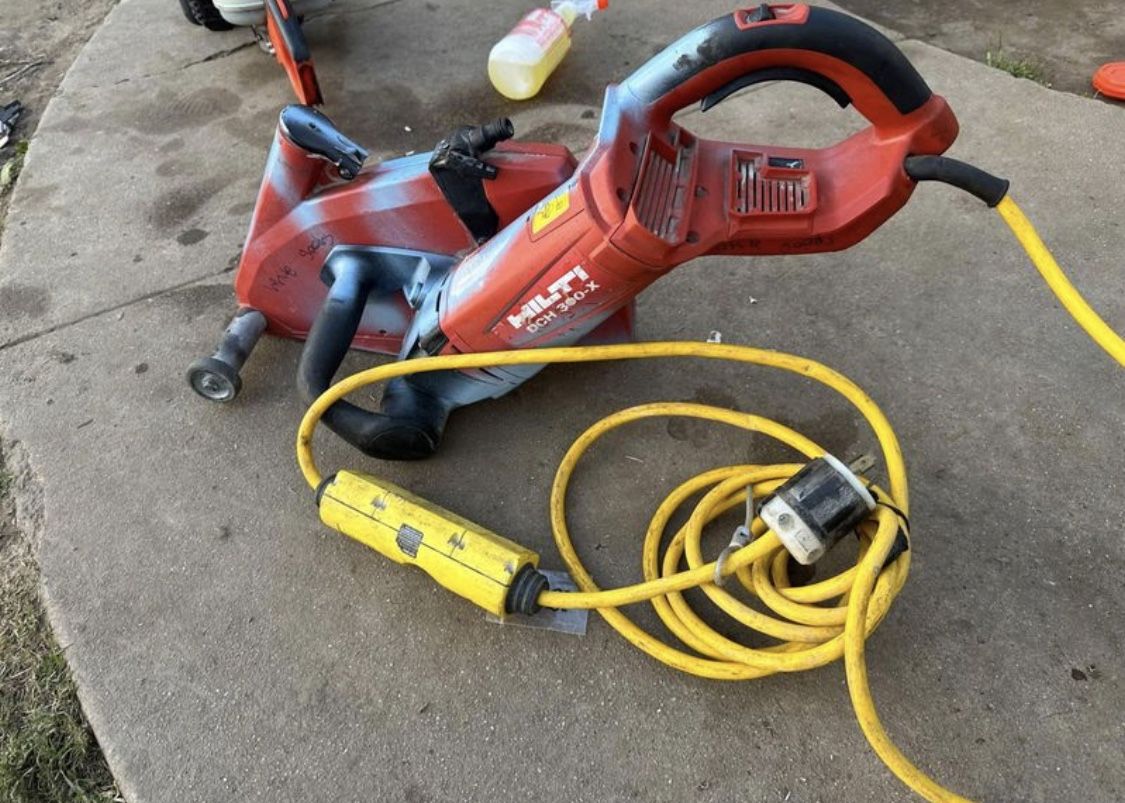 Hilti (Brand Rating: 4.5/5) DCH 300 X 12 in. Hand Held Electric Diamond Concrete Cutting Saw
