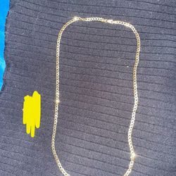 14K GOLD CUBAN CHAIN 